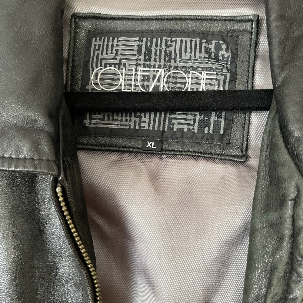 Mens leather jacket - Picture 3 of 7